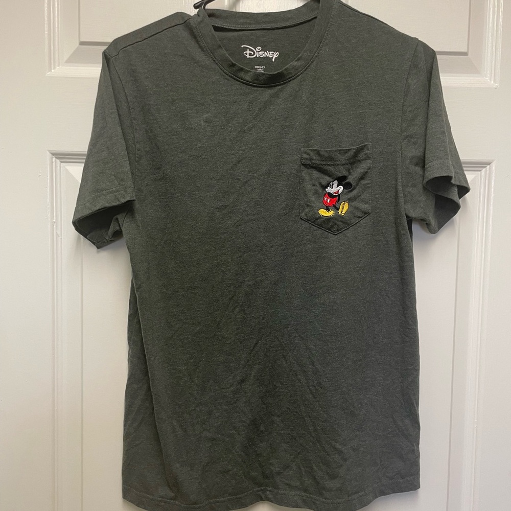 Disney t shirt with pocket size medium